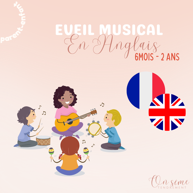 Eveil musical parent-enfant Montessori 0-3 ans chez MAMAN BULLE à Nice